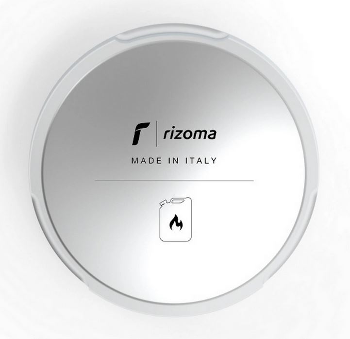 Bouchon de réservoir RIZOMA pour Vespa, argenté