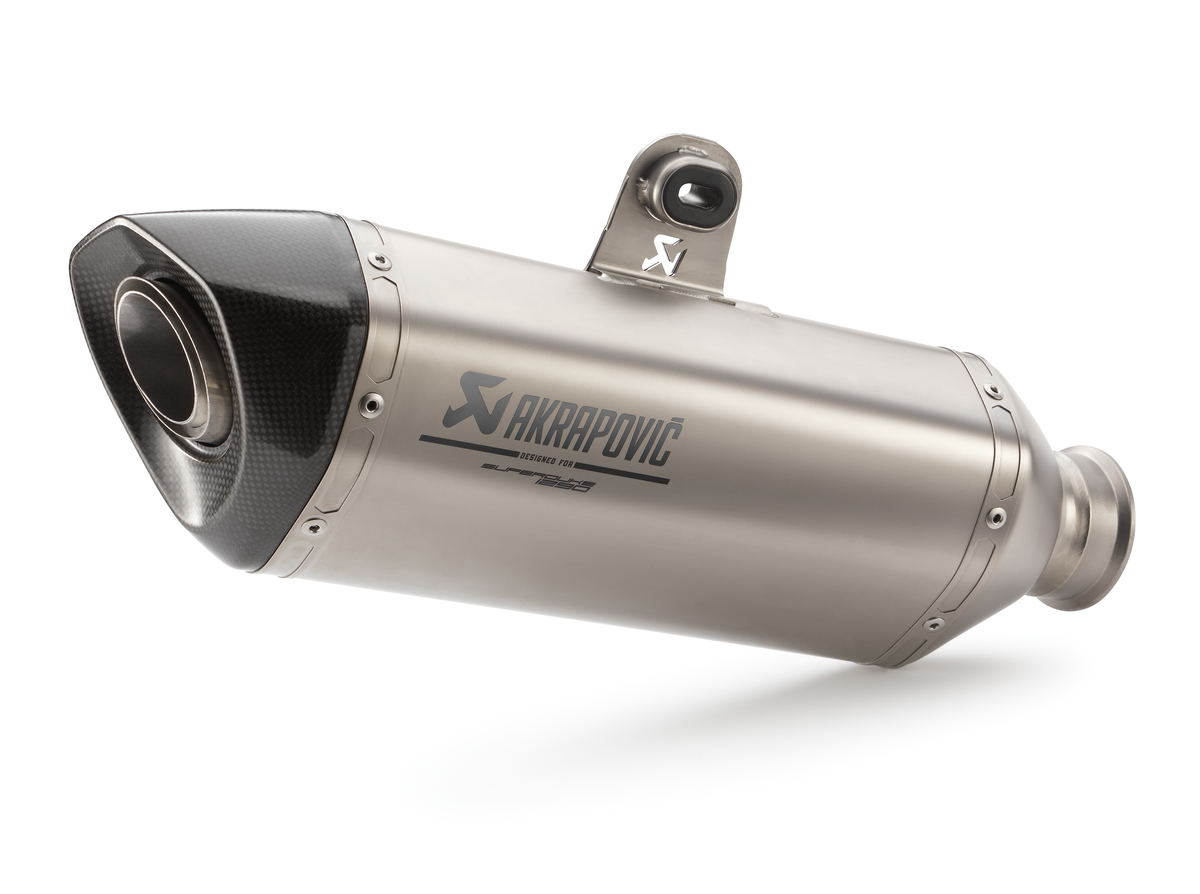 Akrapovic Slip-On LINE système d'échappement argenté pour 1290 Super Duke GT (année 19-)