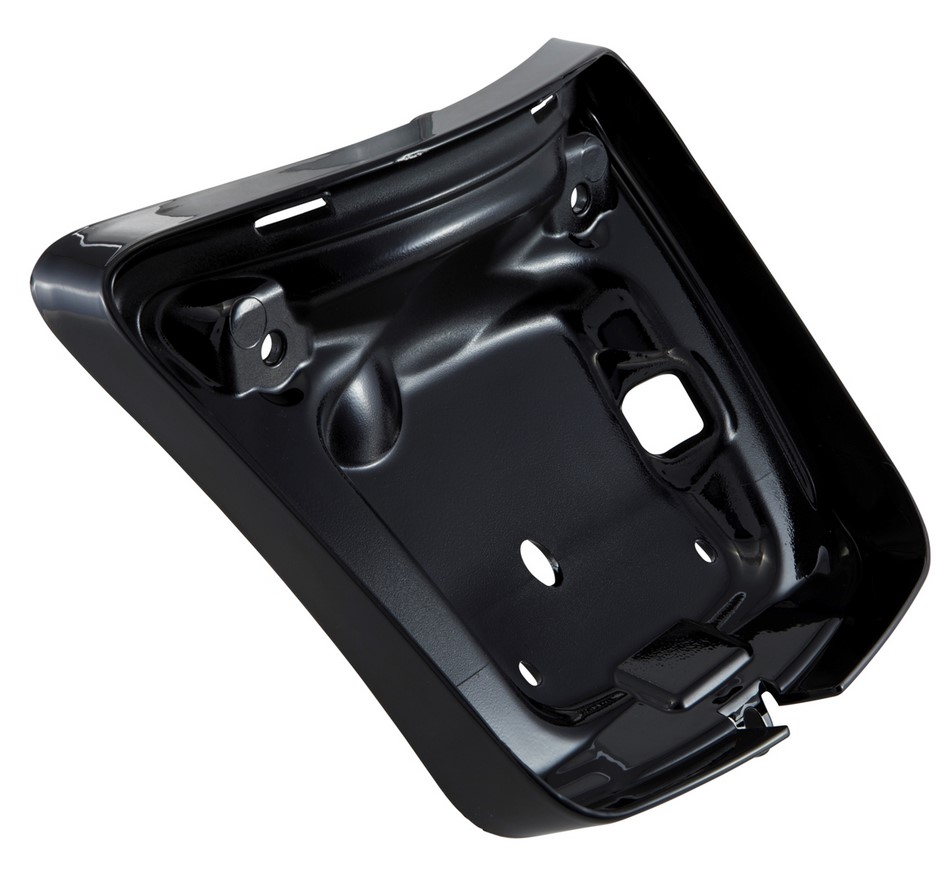 Cadre feu arrière pour Vespa GTS/GTS Super/GTV 125-300ccm ('14-'18), noir brillant