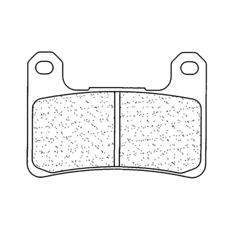 CL Brakes Street plaquettes de frein en métal fritté - 1133XBK5