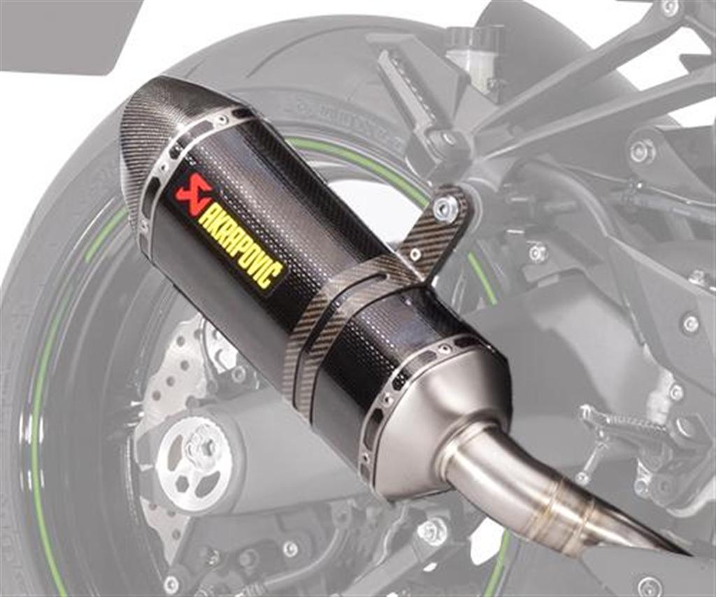 Echappement Akrapovic Dual exhaust Carbon Z1000 MY17 Z1000 2017 Original Kawasaki