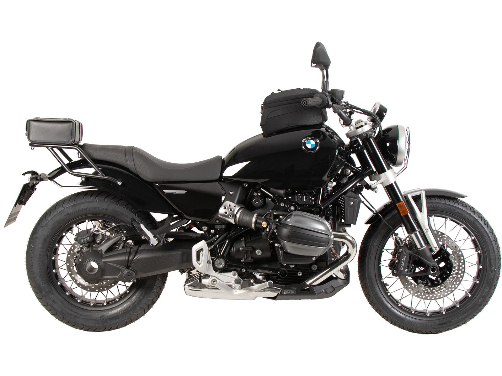 Anneau de réservoir Basic y compris unité de fermeture de la sacoche de réservoir pour BMW R 12 (24-) Hepco & Becker
