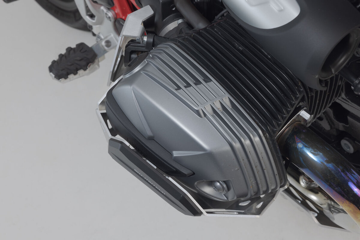SW-Motech protection cylindrique argentée pour BMW R 12 G/S (25-)