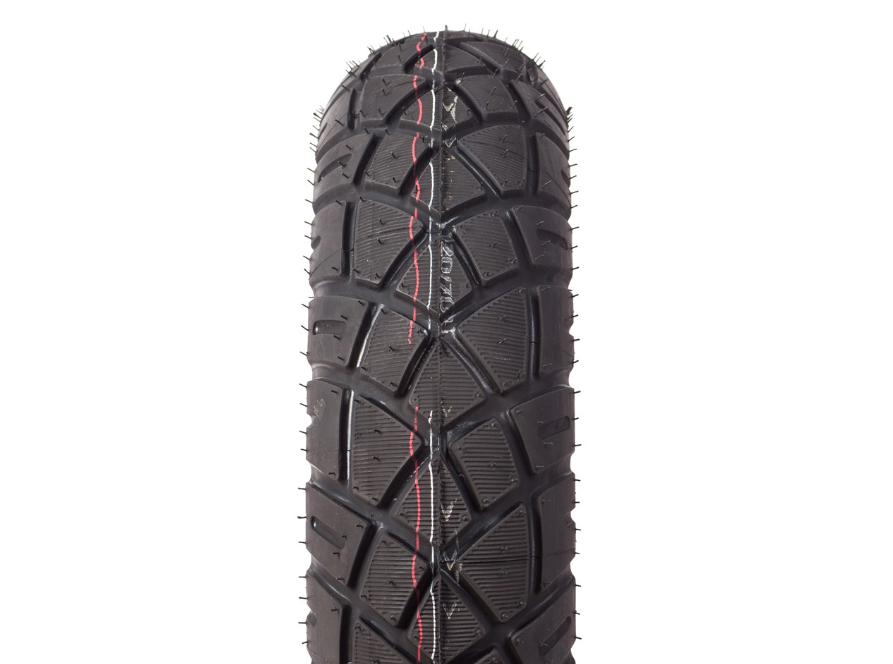 Pneus Heidenau 130/70-12, 62P, TL, renforcés, K58 mod. avant/arrière