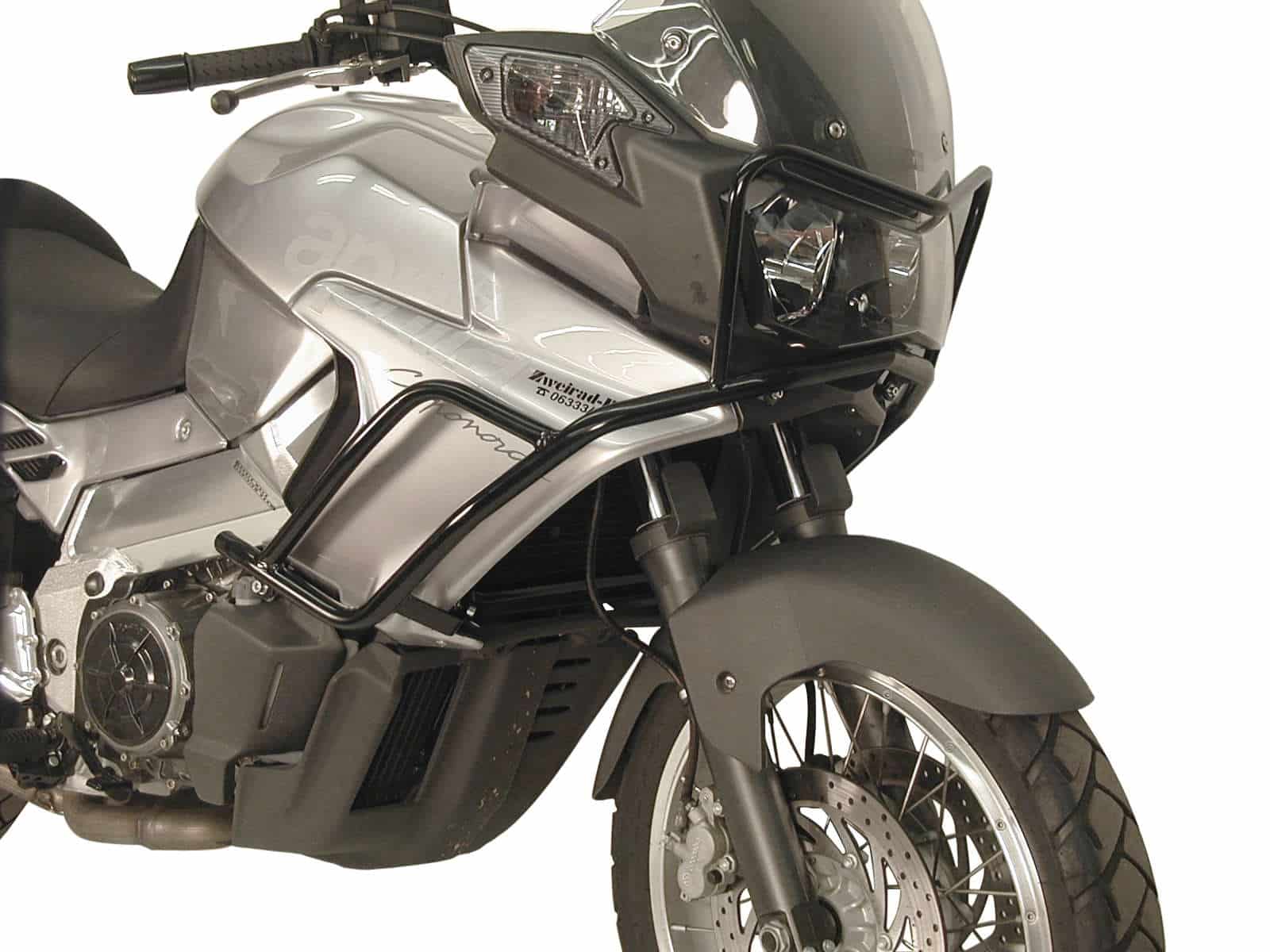Arceau de protection moteur noir pour Aprilia Caponord ETV 1000 (01-07) Hepco & Becker