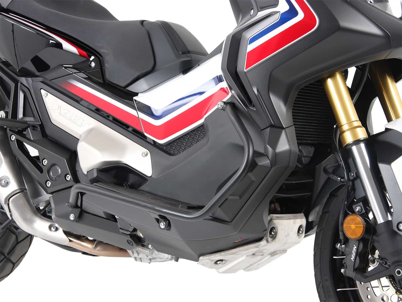 Arceau de protection moteur noir pour Honda X-ADV 750 (17-20) Hepco & Becker
