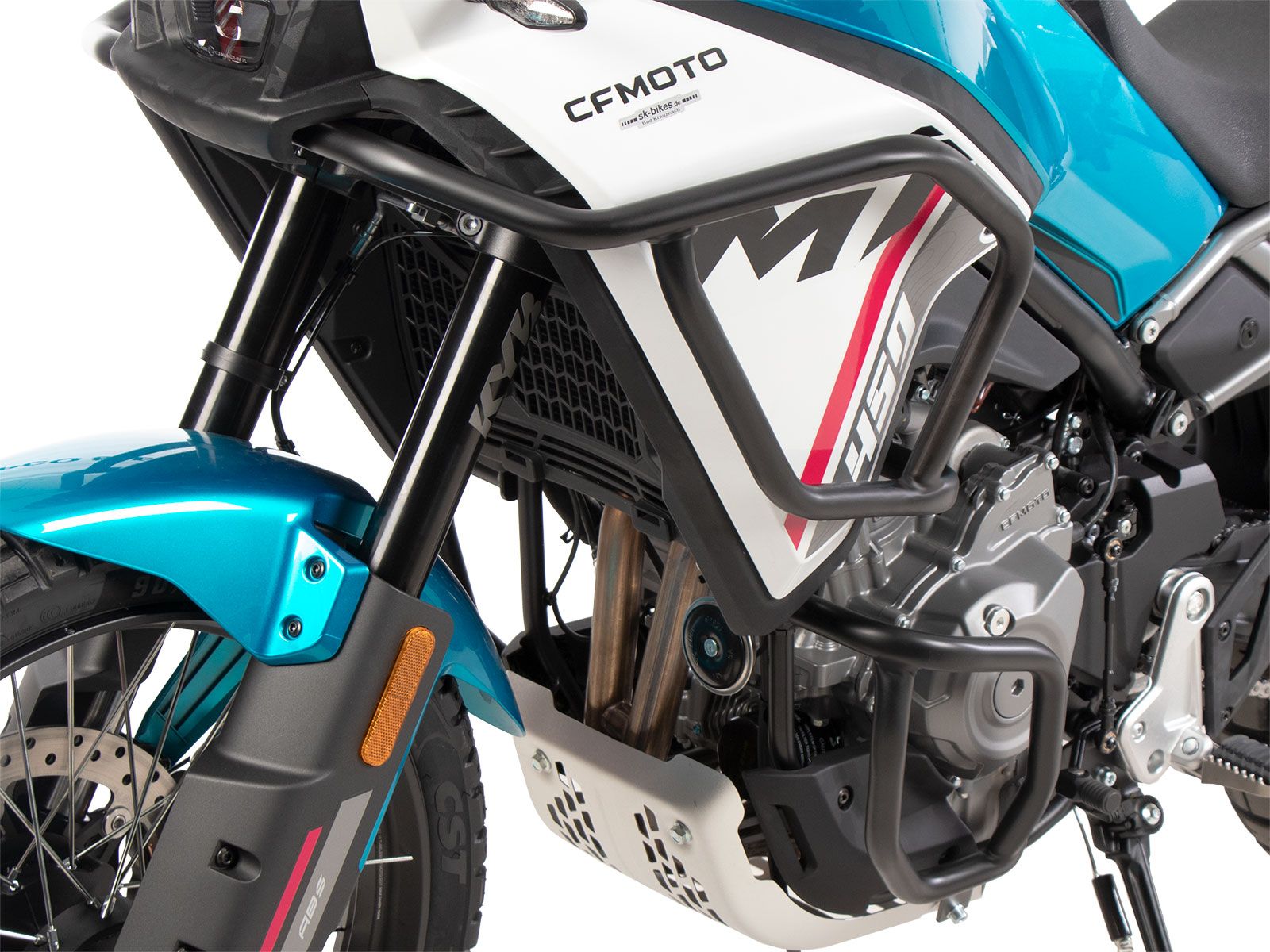 Arceau de protection moteur noir pour CFMoto 450 MT (24-) Hepco & Becker
