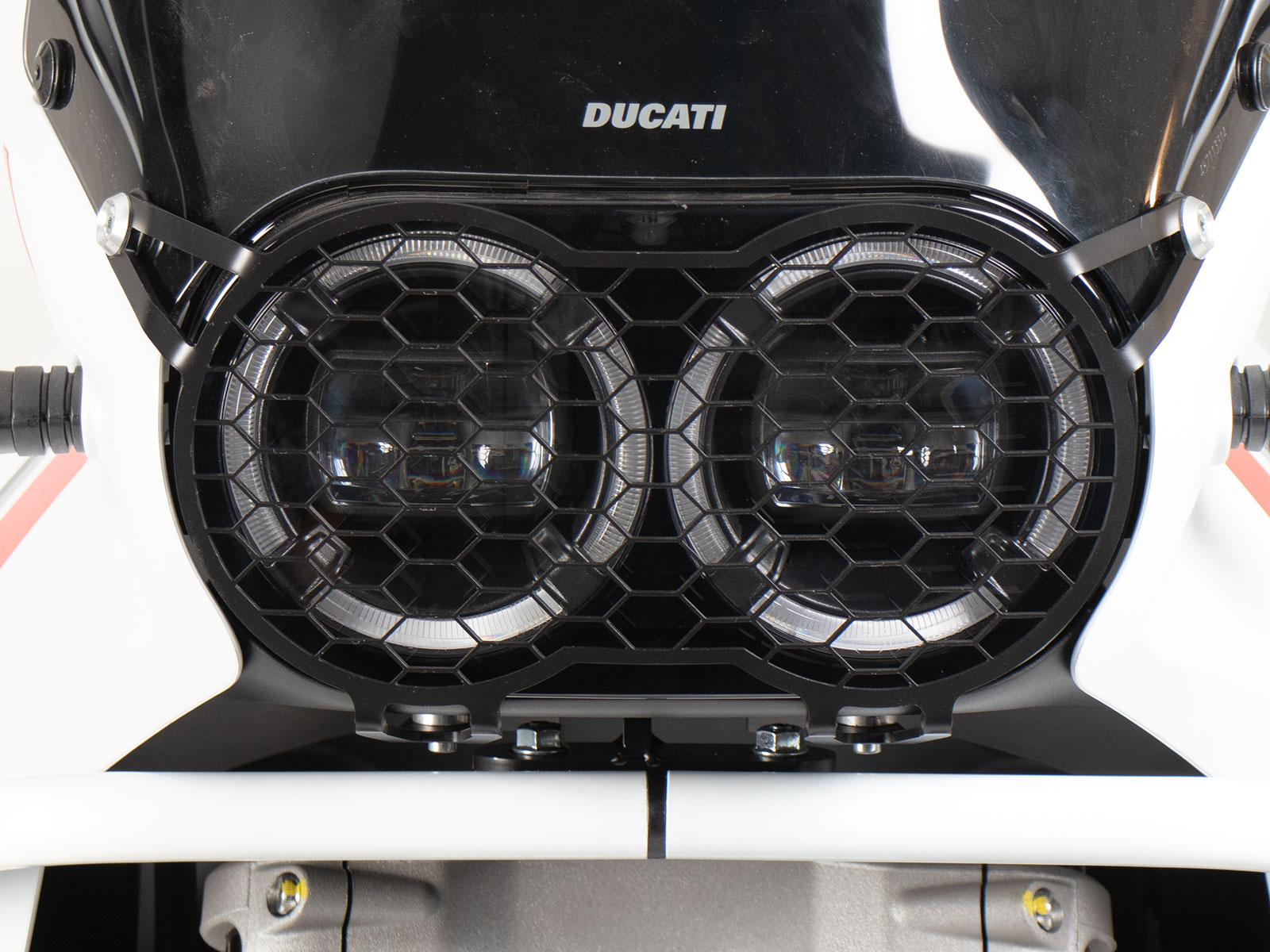Grille de protection de phare pour Ducati DesertX (22-) d'origine Hepco & Becker