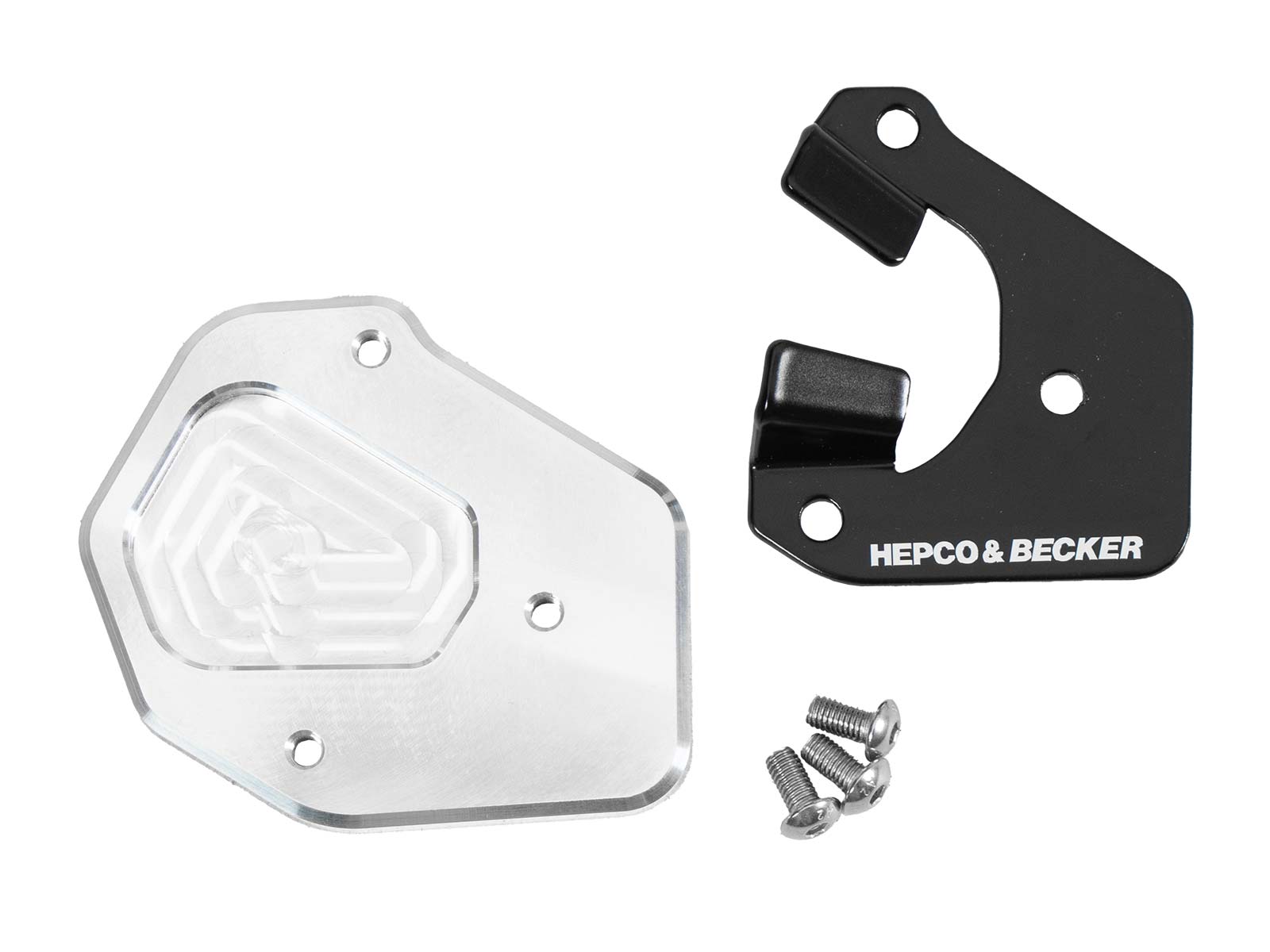 Plaque de béquille latérale pour BMW R 12 (24-) Hepco & Becker