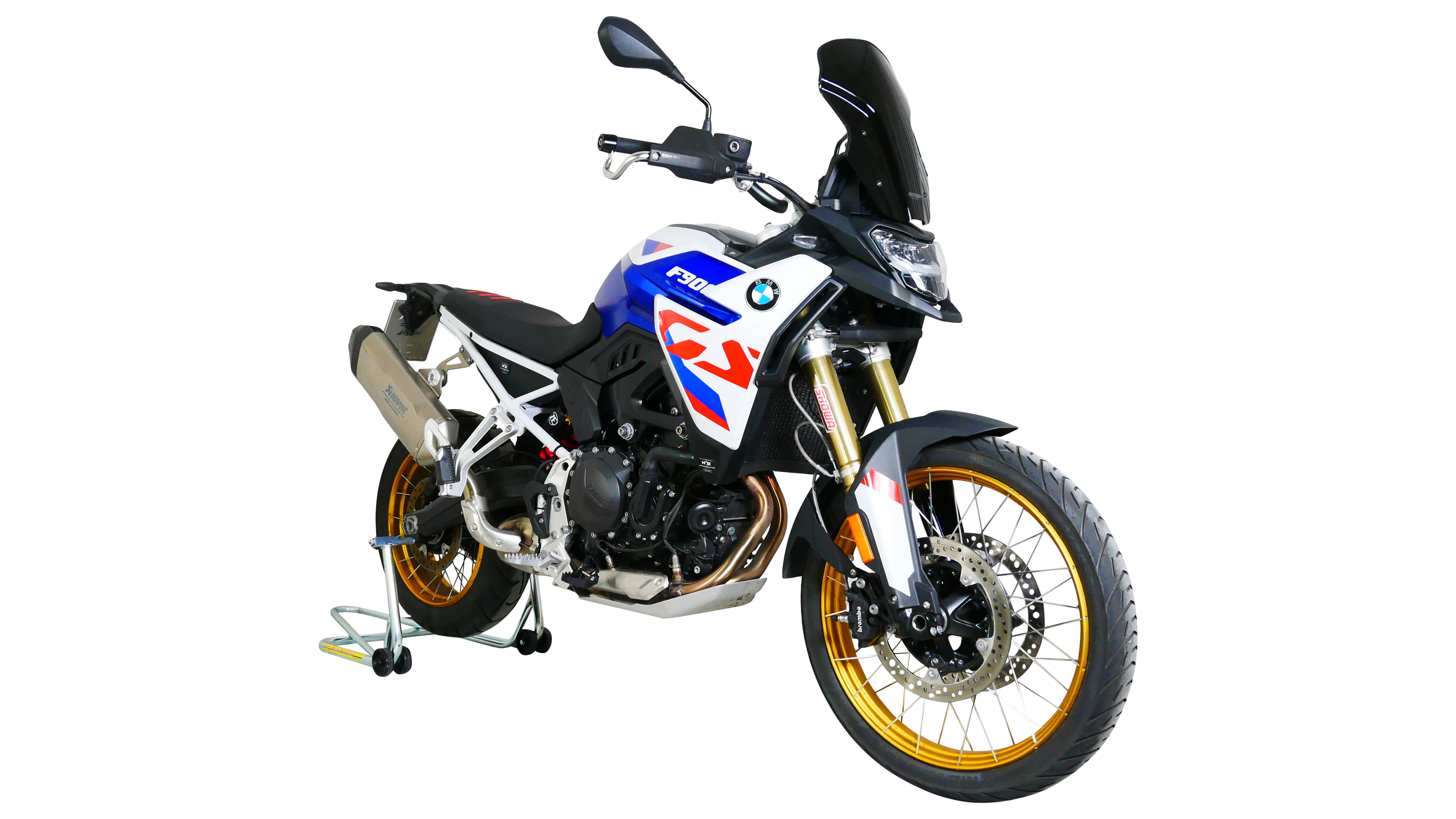 Disque de randonnée MRA "T" noir pour BMW F 900 GS (24-)