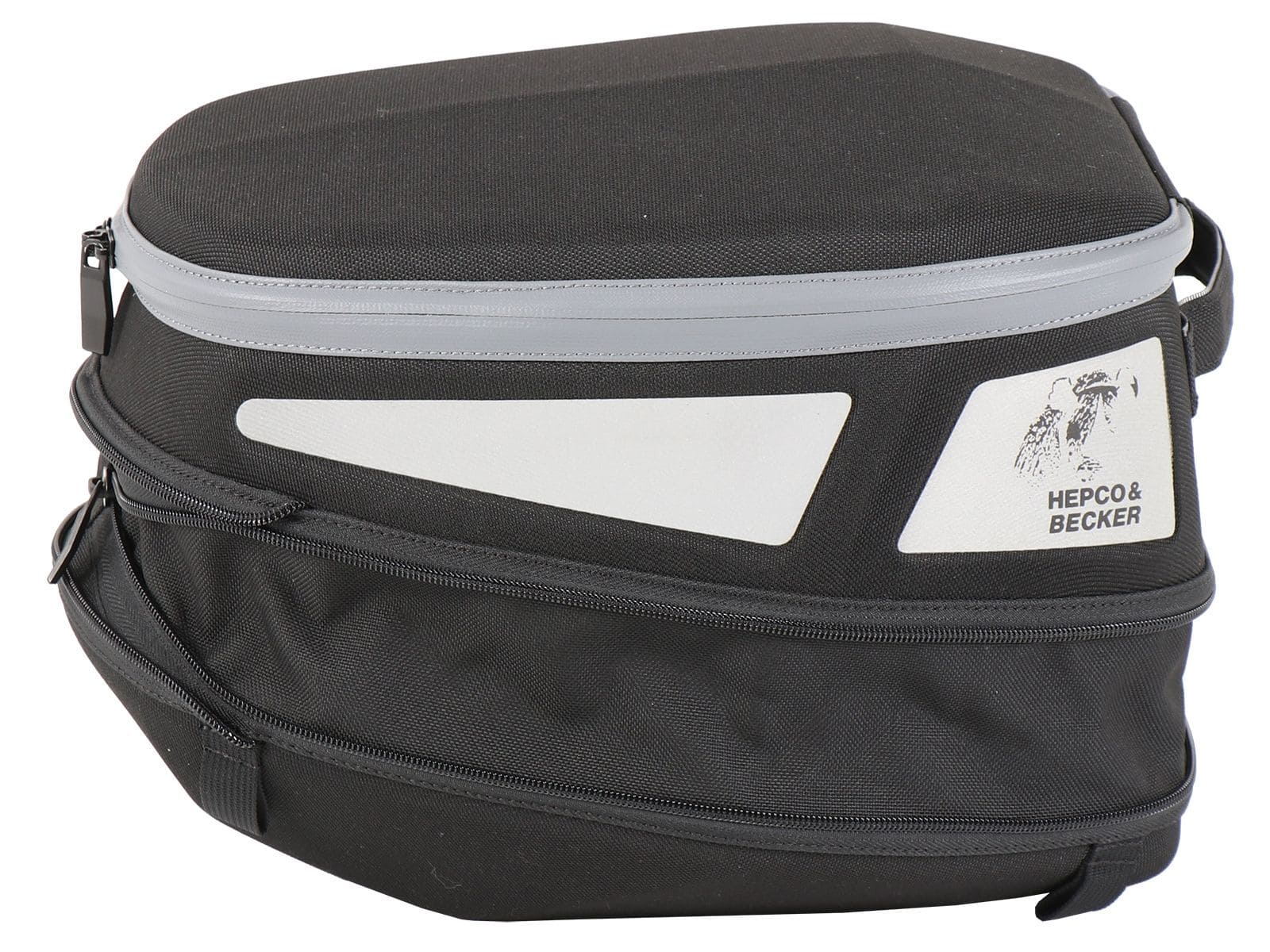 Royster Rearbag Sport sacoche arrière noir/gris incl. fixation basic Hepco & Becker