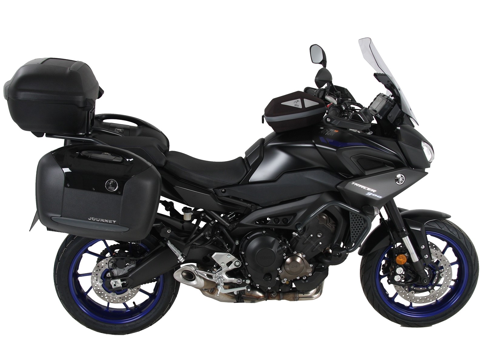 Easyrack Porte-casque anthracite pour Yamaha Tracer 900 / GT (année 18-) Hepco & Becker