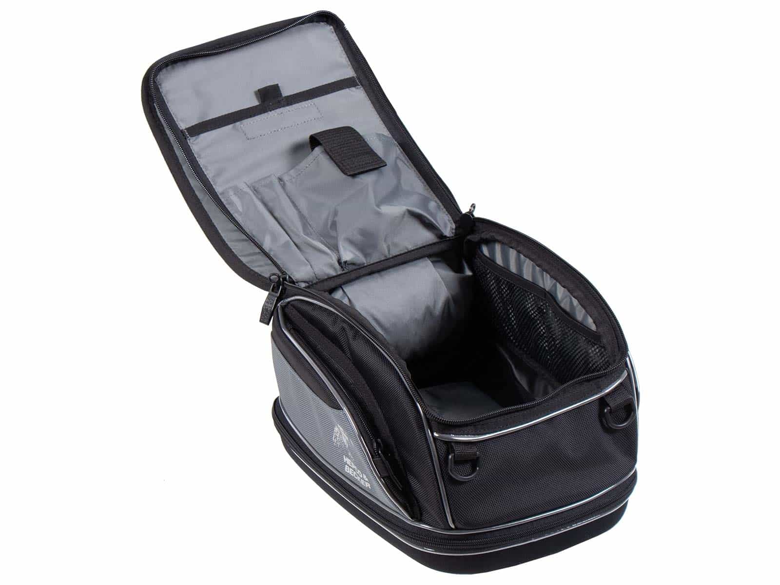 Sacoche arrière Street Basic noire pour Sportracks et Smartraks Hepco & Becker
