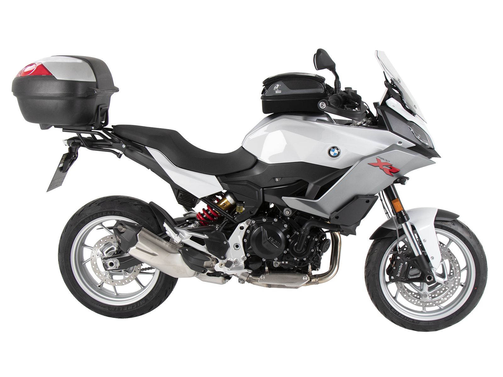 Anneau de réservoir Basic y compris unité de fermeture de la sacoche de réservoir pour BMW F 900 XR (20-24) Hepco & Becker