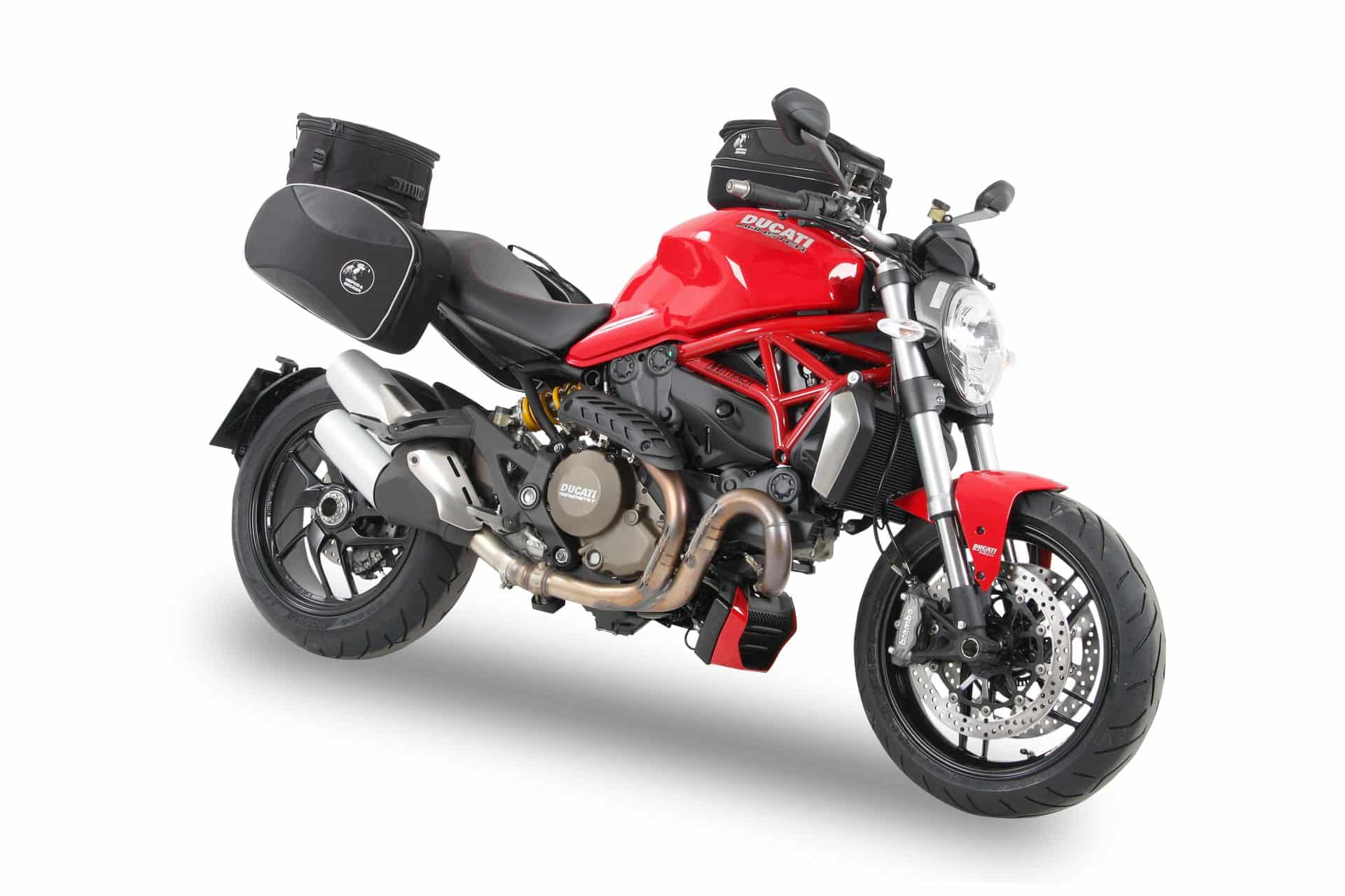 Anneau de réservoir Basic avec unité de fermeture de la sacoche de réservoir pour Ducati Monster 1200 /S (13-16) Hepco & Becker
