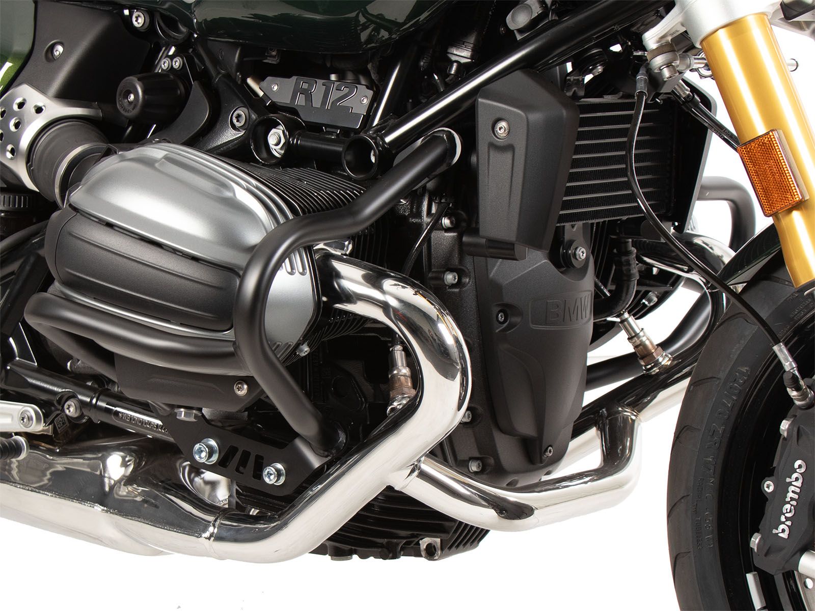 Arceau de protection moteur noir pour BMW R 12 G/S (25-) Hepco & Becker