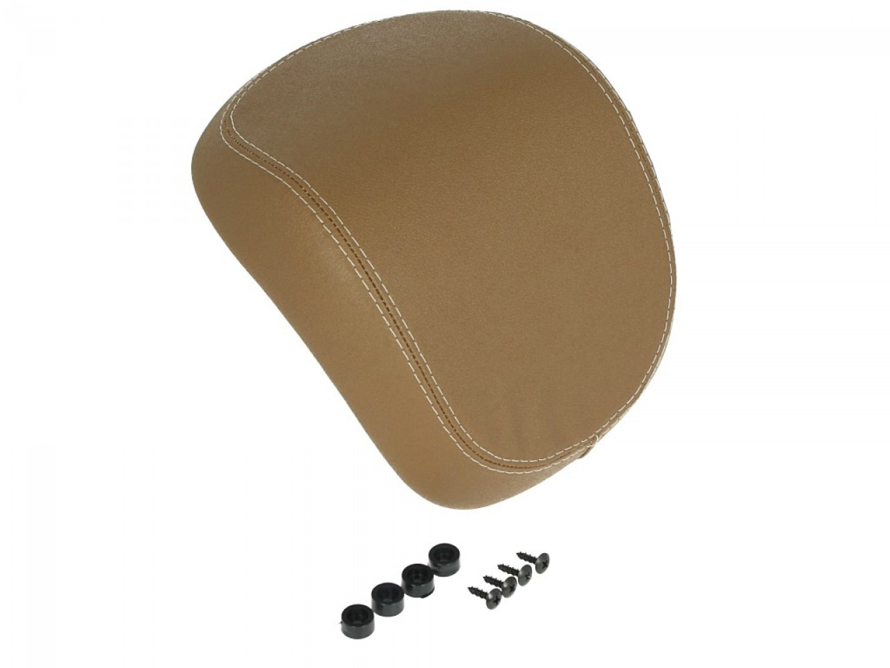 Kit top case 32L blue midnight (222/A), coussin dorsal beige pour Vespa Sprint / Primavera