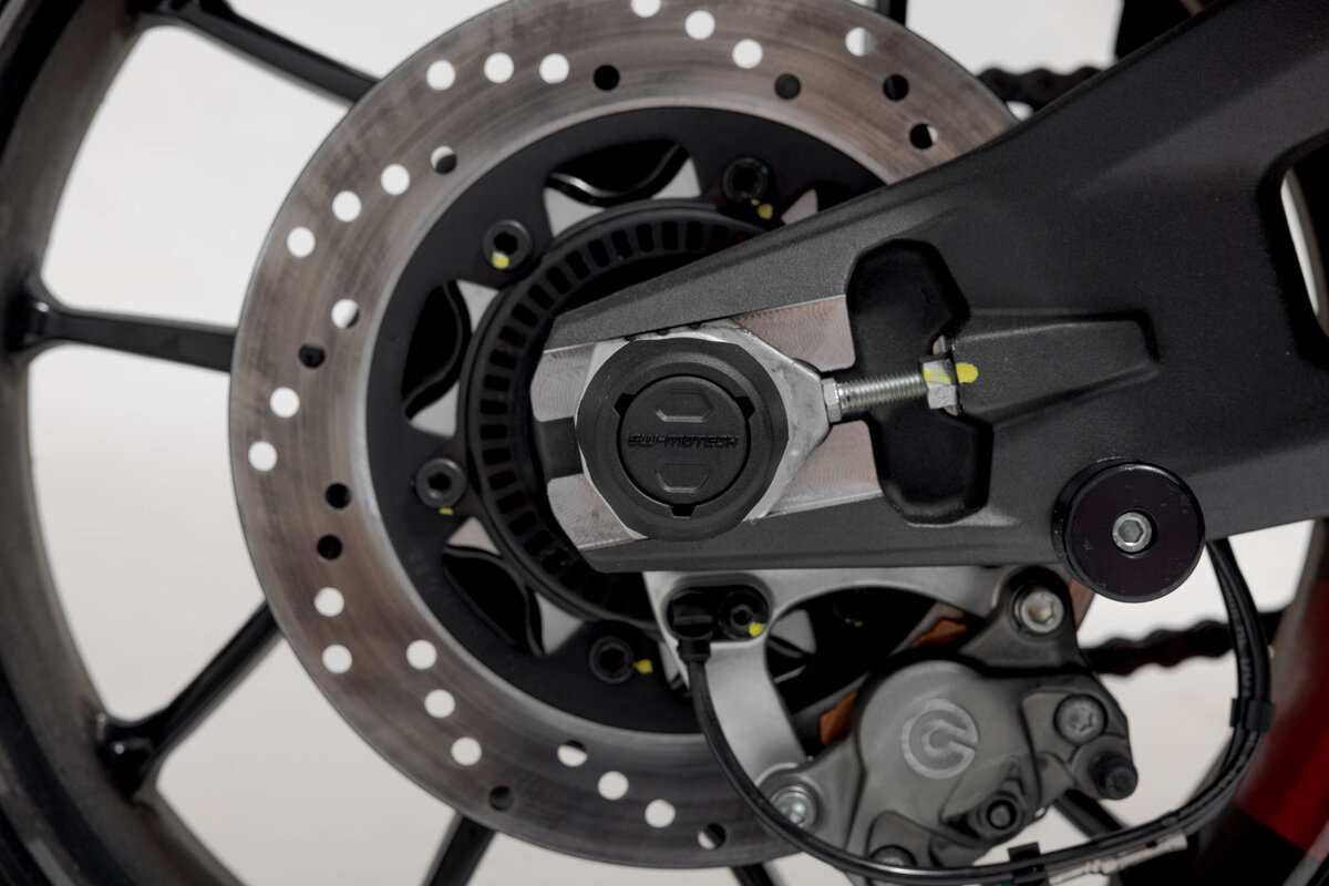 SW-Motech Kit pad de carrossage pour l'essieu arrière pour les modèles Ducati, KTM, Husqvarna - SW Motech