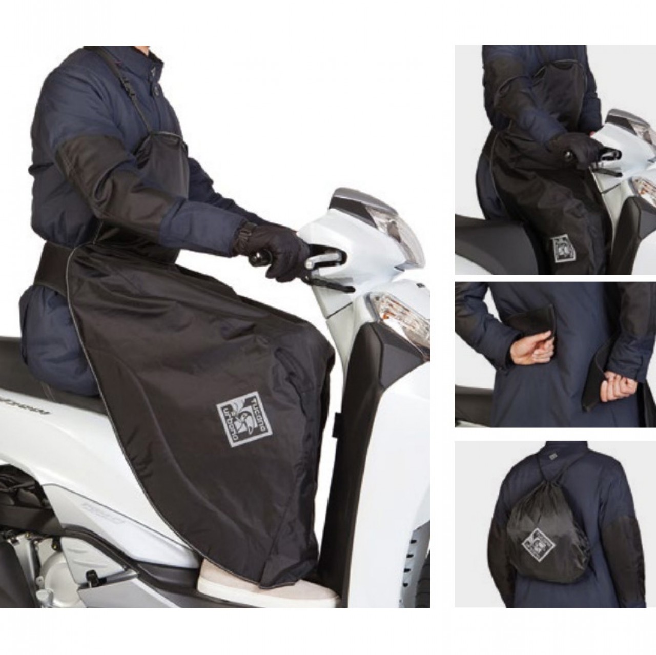 Protège-jambes conducteur pour Piaggio MP3 Yourban Tucano Urbano