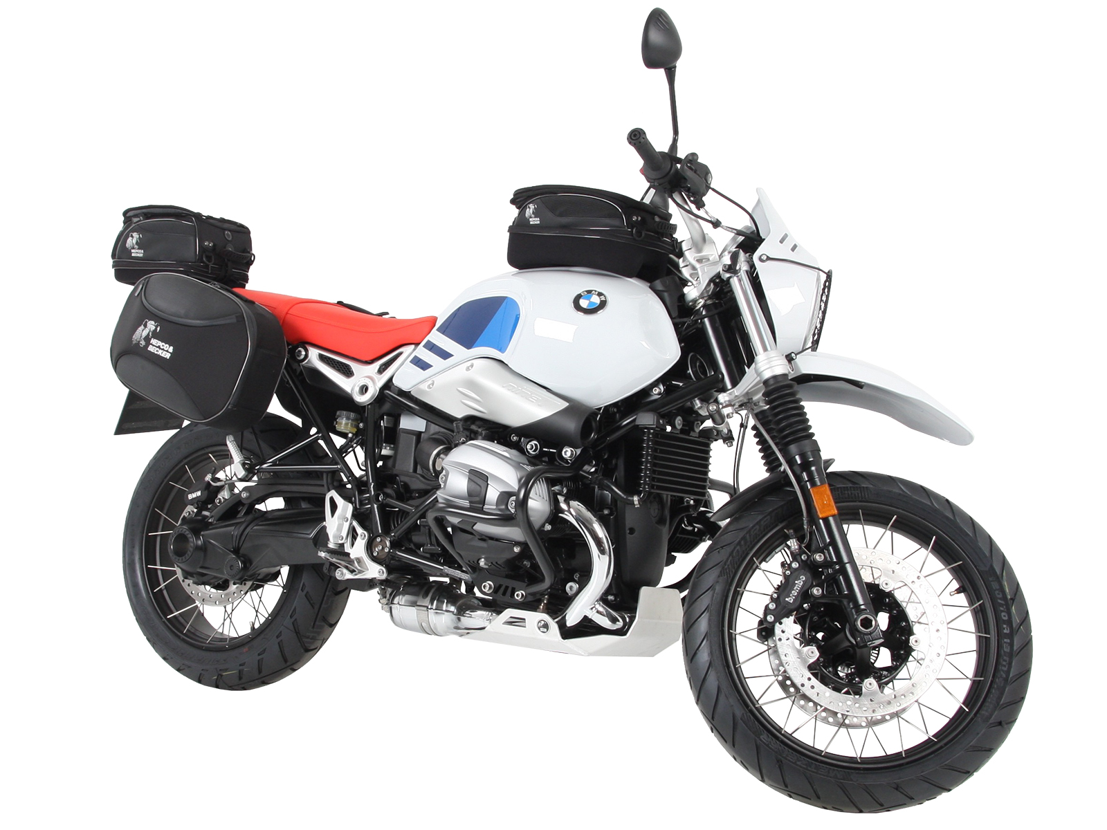 Anneau de réservoir Basic avec unité de fermeture de la sacoche de réservoir pour BMW R nineT Urban G/S (17-23) Hepco & Becker