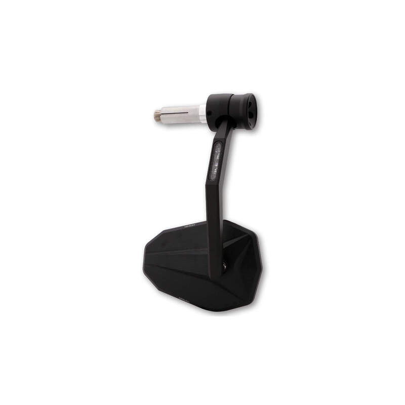 HIGHSIDER pro Rétroviseur d'extrémité de guidon Victory-X RIM Noir Avec clignotant LED (1pc)
