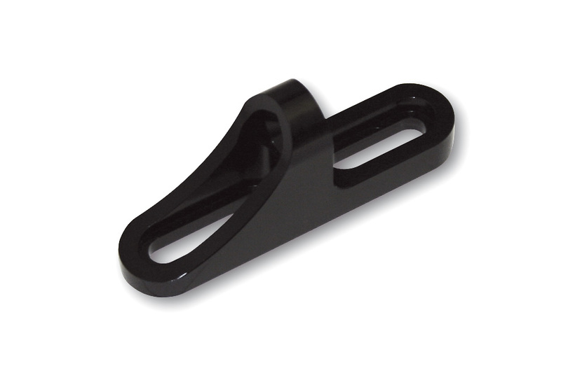 HIGHSIDER pro Adaptateur de rétroviseur universel, Pour rétroviseurs de carénage, long (paire)