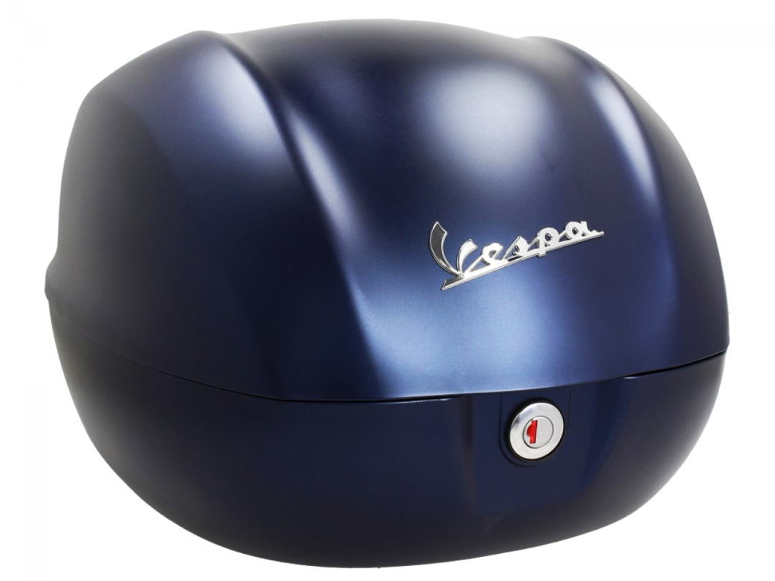 Original Topcase 32 l. pour Vespa Primavera bleu foncé opaque 288/A