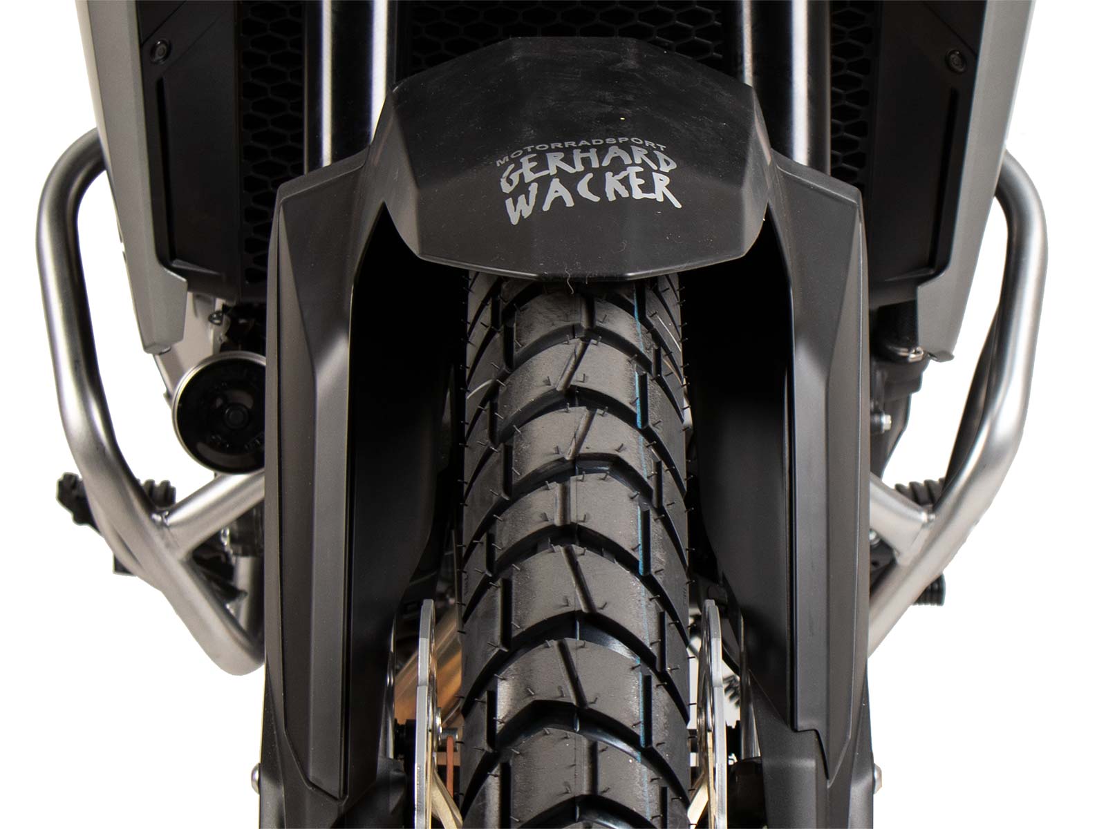 Arceau de protection du moteur argenté pour Honda XL 750 Transalp (23-) Hepco & Becker