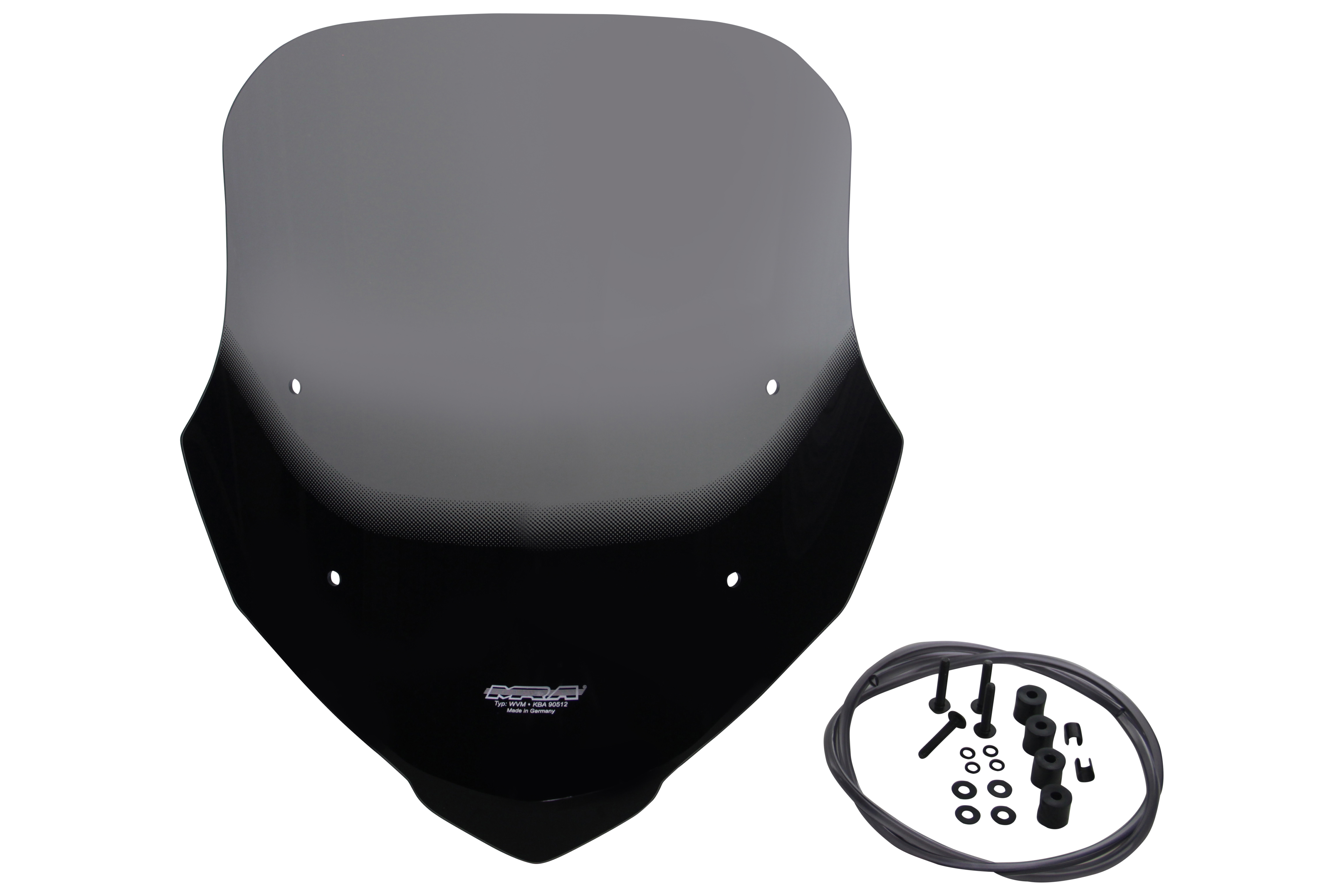 Vitre de tourisme MRA gris fumé "T" pour Honda CB 500 X (19-)