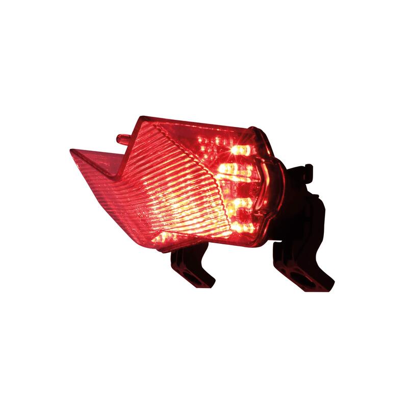 HIGHSIDER smart LED feu arrière noir style Kawasaki, homologué E (1pc)