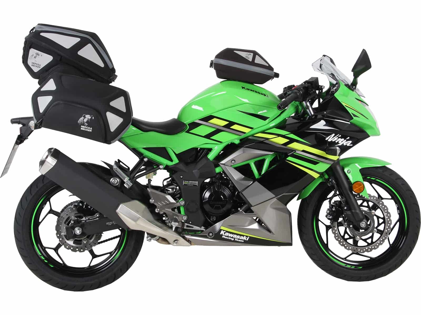 Supports latéraux C-Bow pour Kawasaki Ninja 125 (18-) Hepco & Becker