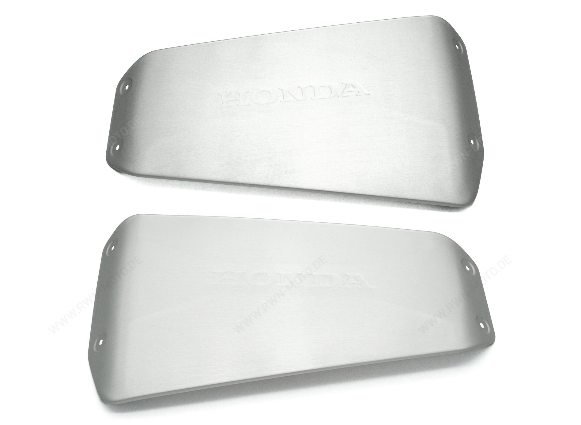 Kit de caches de valises en aluminium pour le kit de valises latérales d'origine Honda