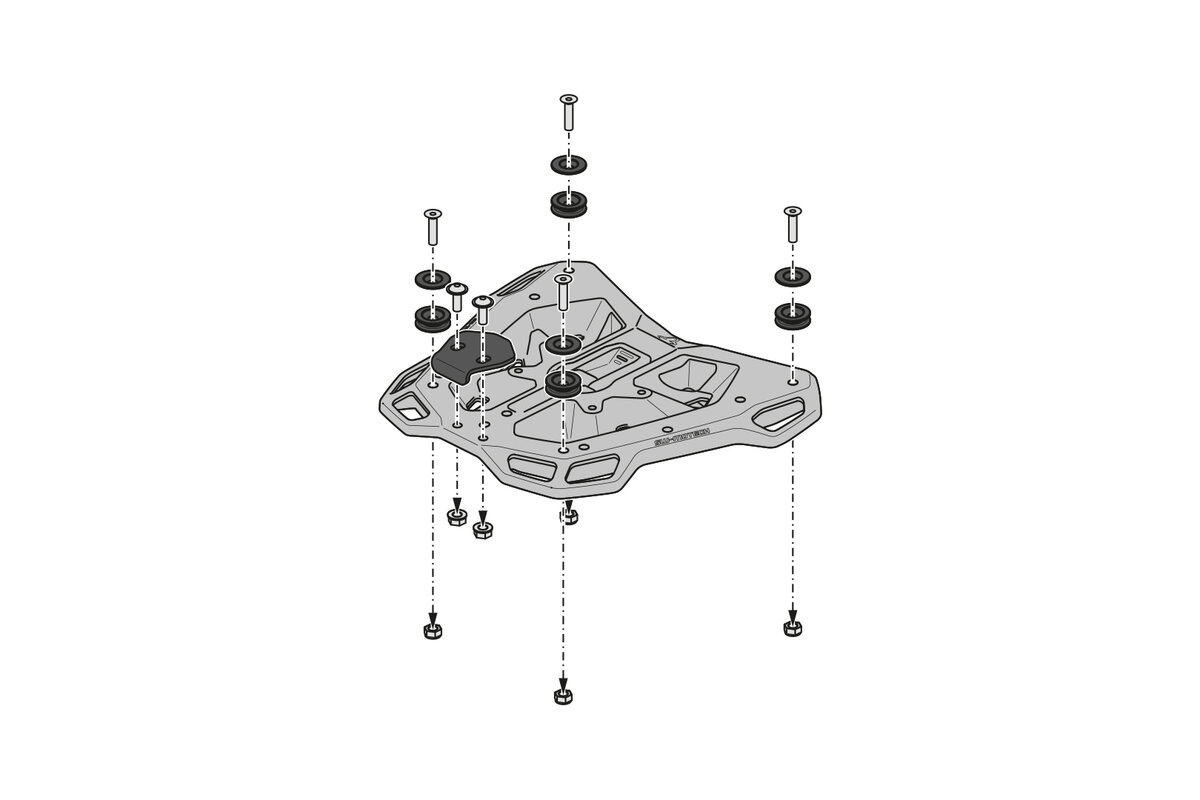 Arceaux de sécurité pour Aprilia Tuareg 660 (21-) SW Motech