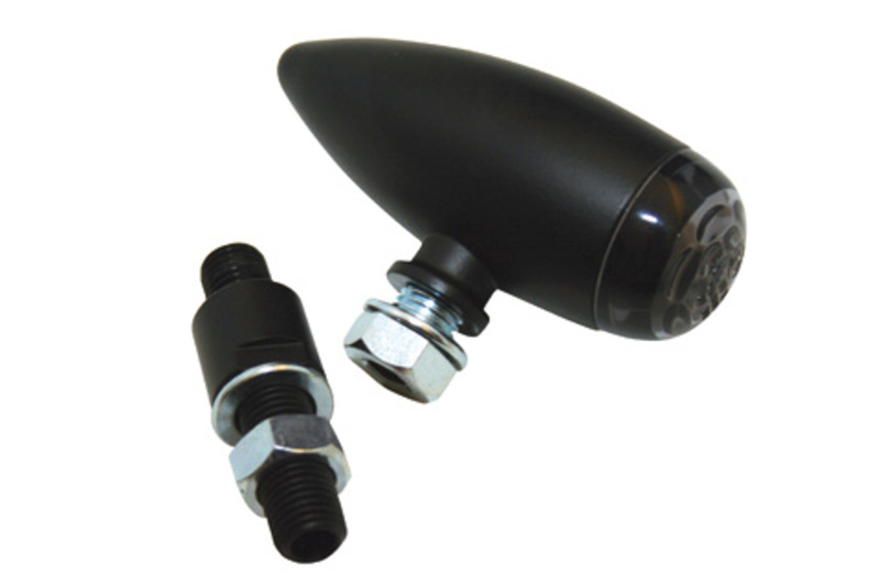 Feu arrière HIGHSIDER pro Micro-Bullet LED noir/teinté (1pc)