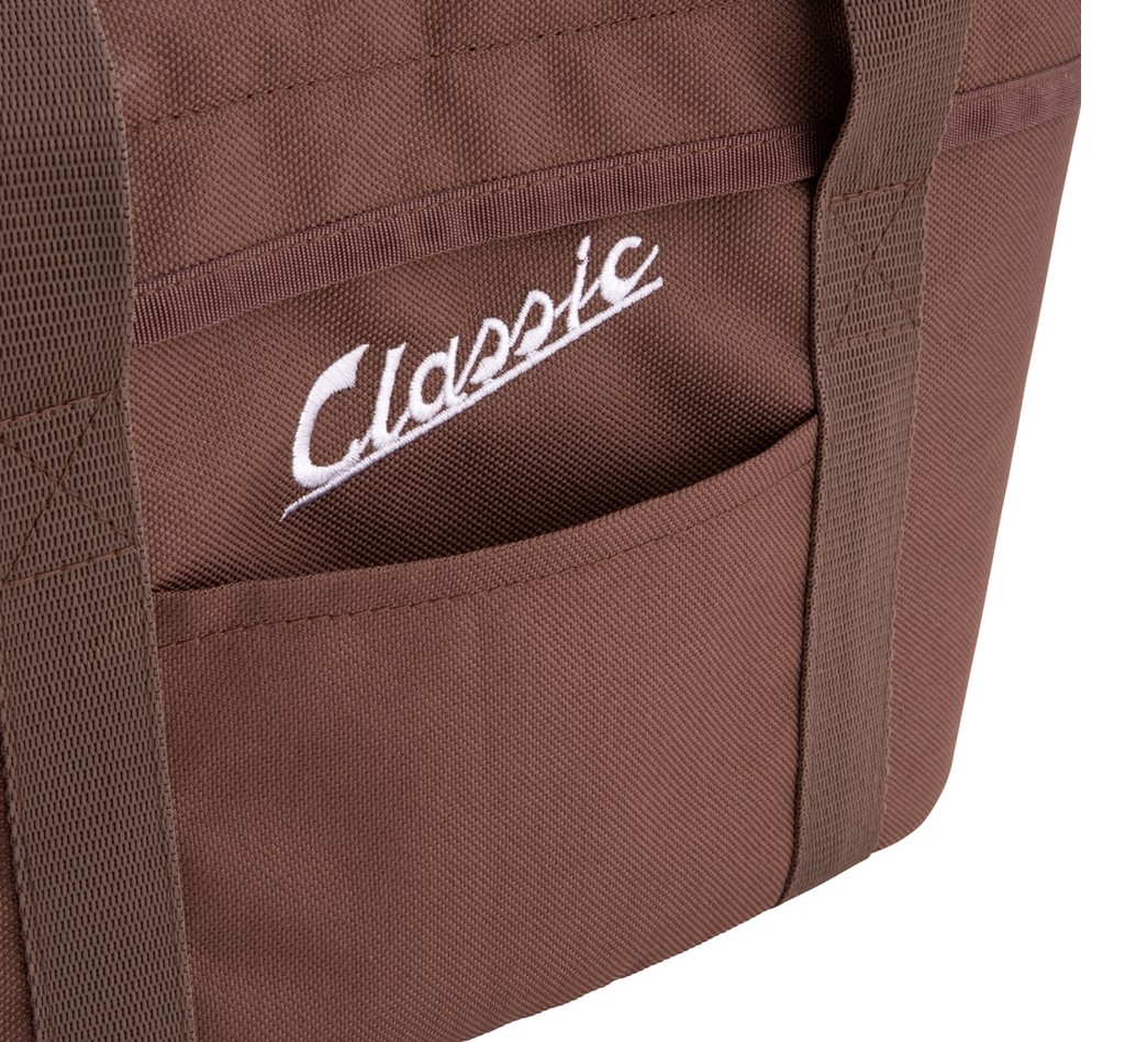 Kit panier à bagages Classic pour Vespa GTS/GTV/GT60 125-300ccm, marron foncé