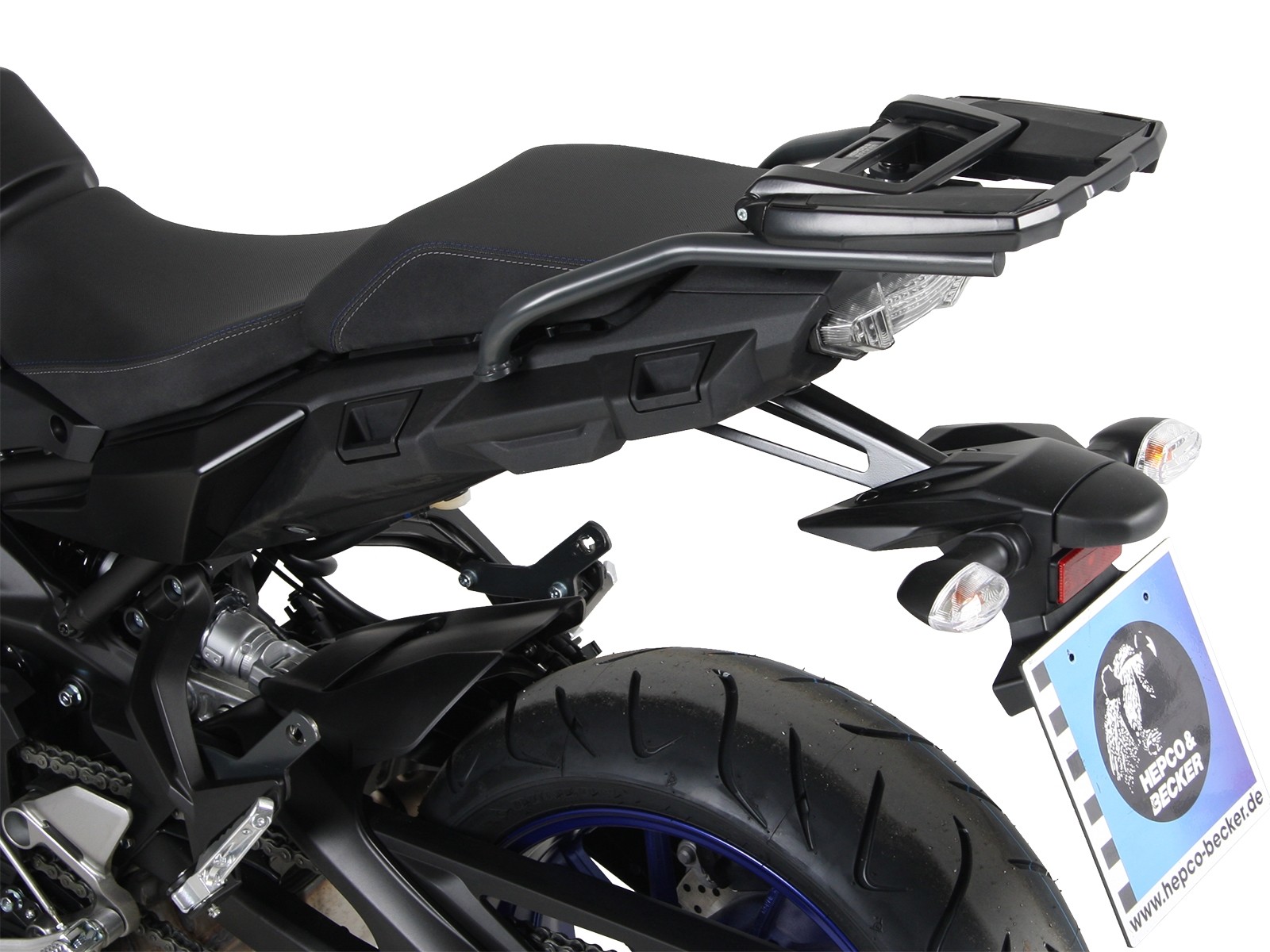 Easyrack Porte-casque anthracite pour Yamaha Tracer 900 / GT (année 18-) Hepco & Becker