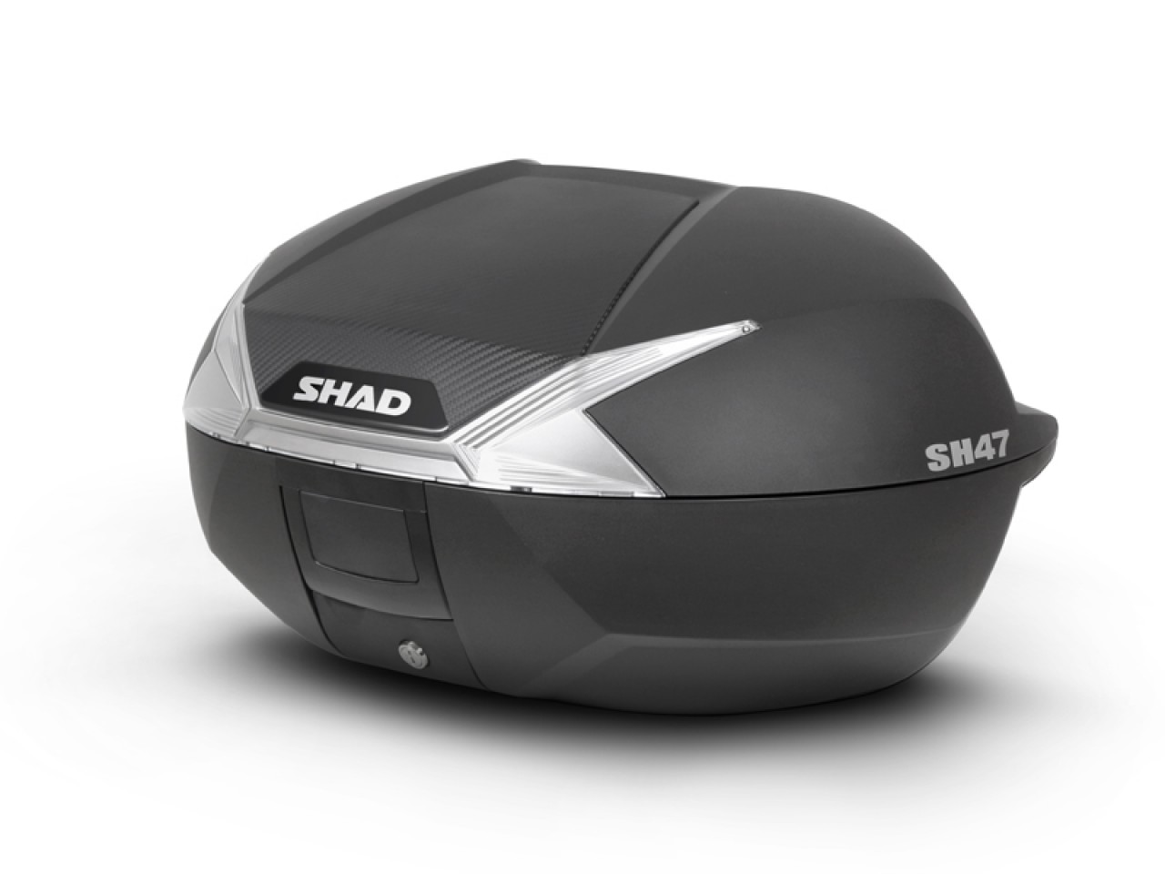 Shad Top Case SH47 avec réflecteur blanc, 47l