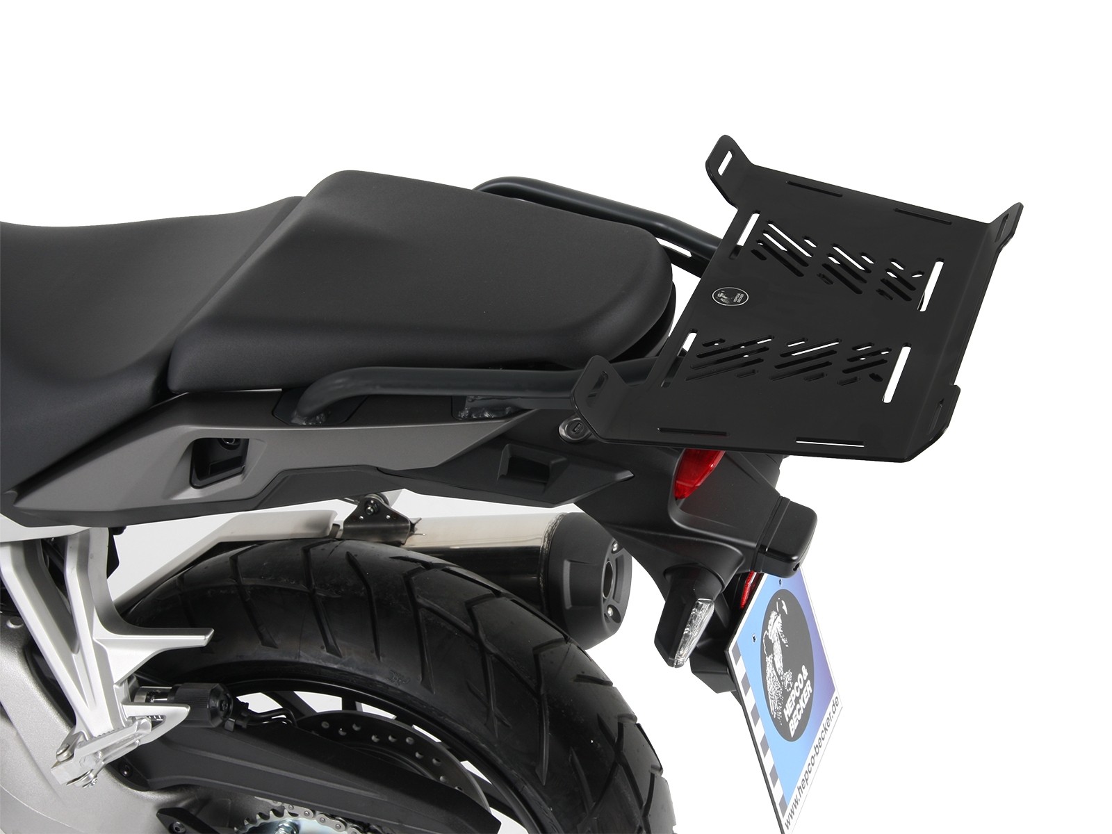 Elargisseur de porte-bagages anthracite pour VFR 800 X Crossrunner (15-20) Hepco & Becker