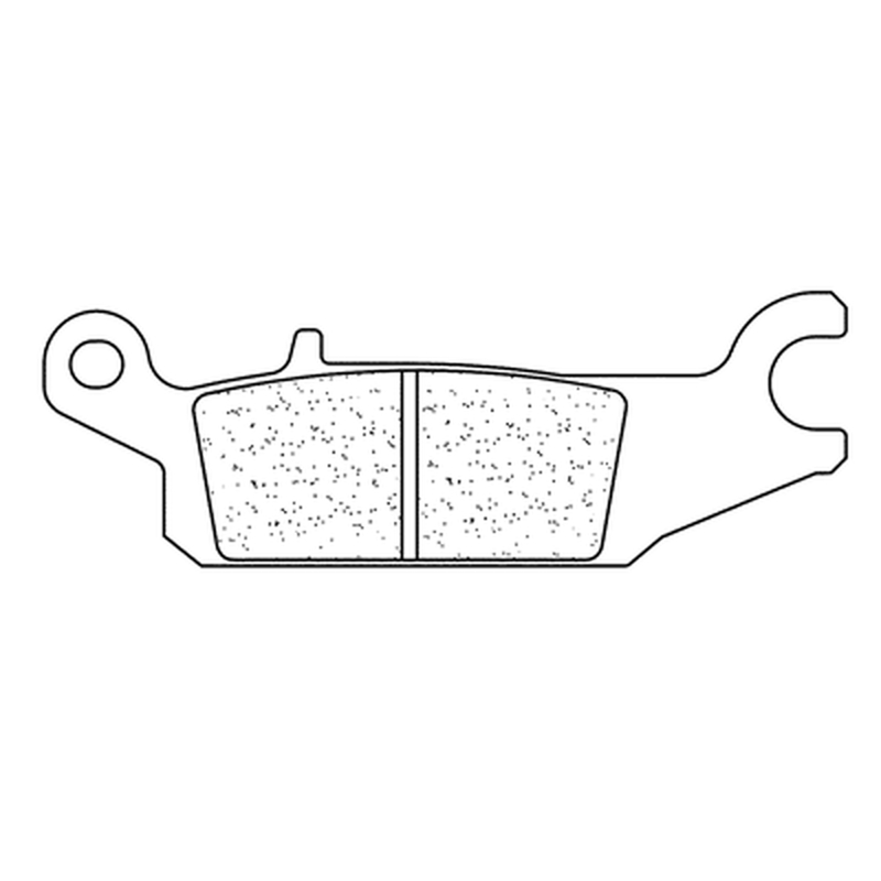 CL Brakes ATV plaquettes de frein en métal fritté - 1193ATV1