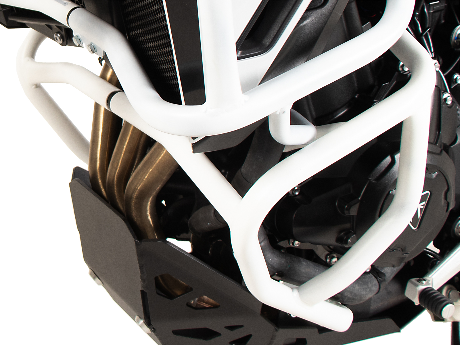 Arceau de protection moteur blanc pour Triumph Tiger 900 GT / Pro (24-) Hepco & Becker