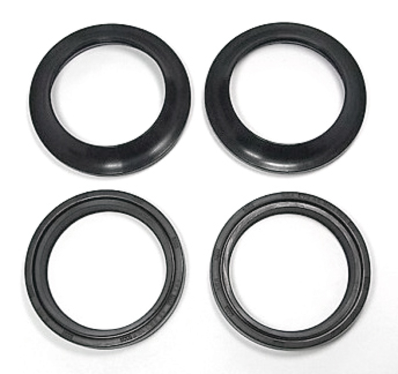 Kit de bagues d'étanchéité de fourche Tecnium avec capuchons de poussière - 35x48x11 mm