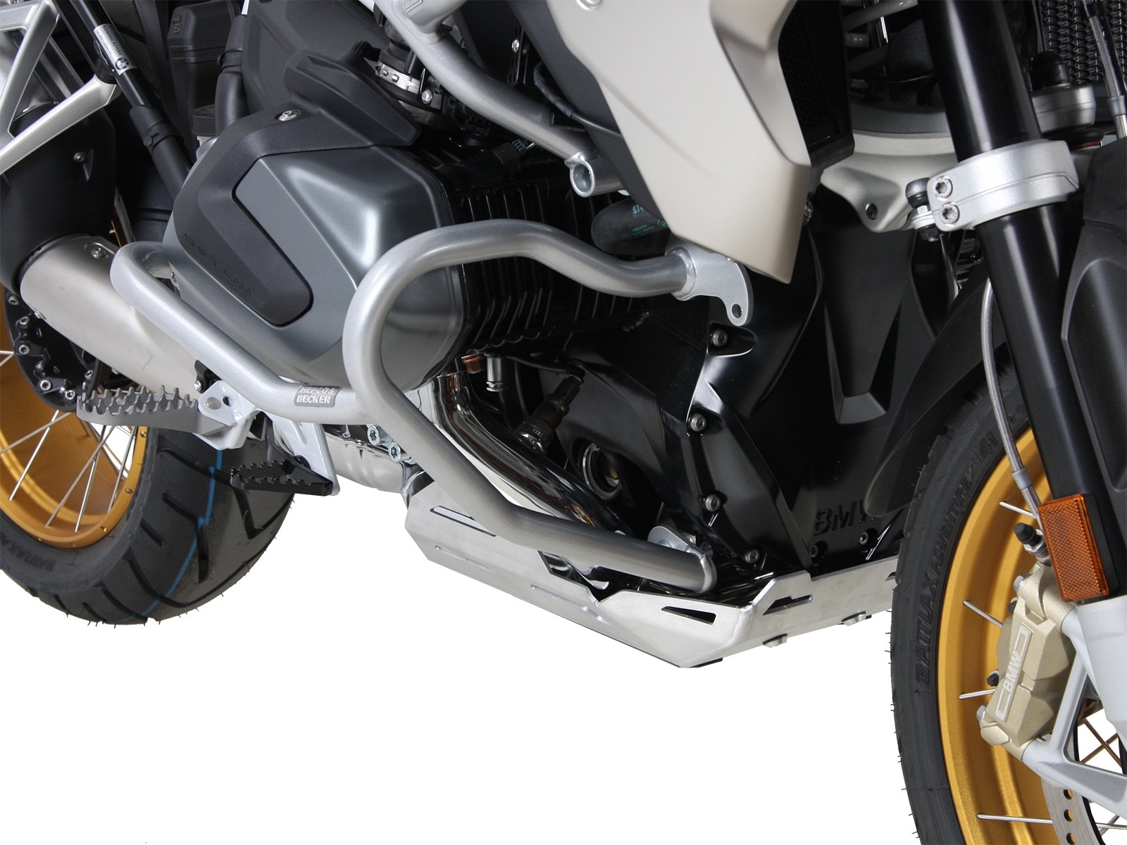 Arceau de protection moteur noir pour BMW R 1250 GS (19-23) Hepco & Becker