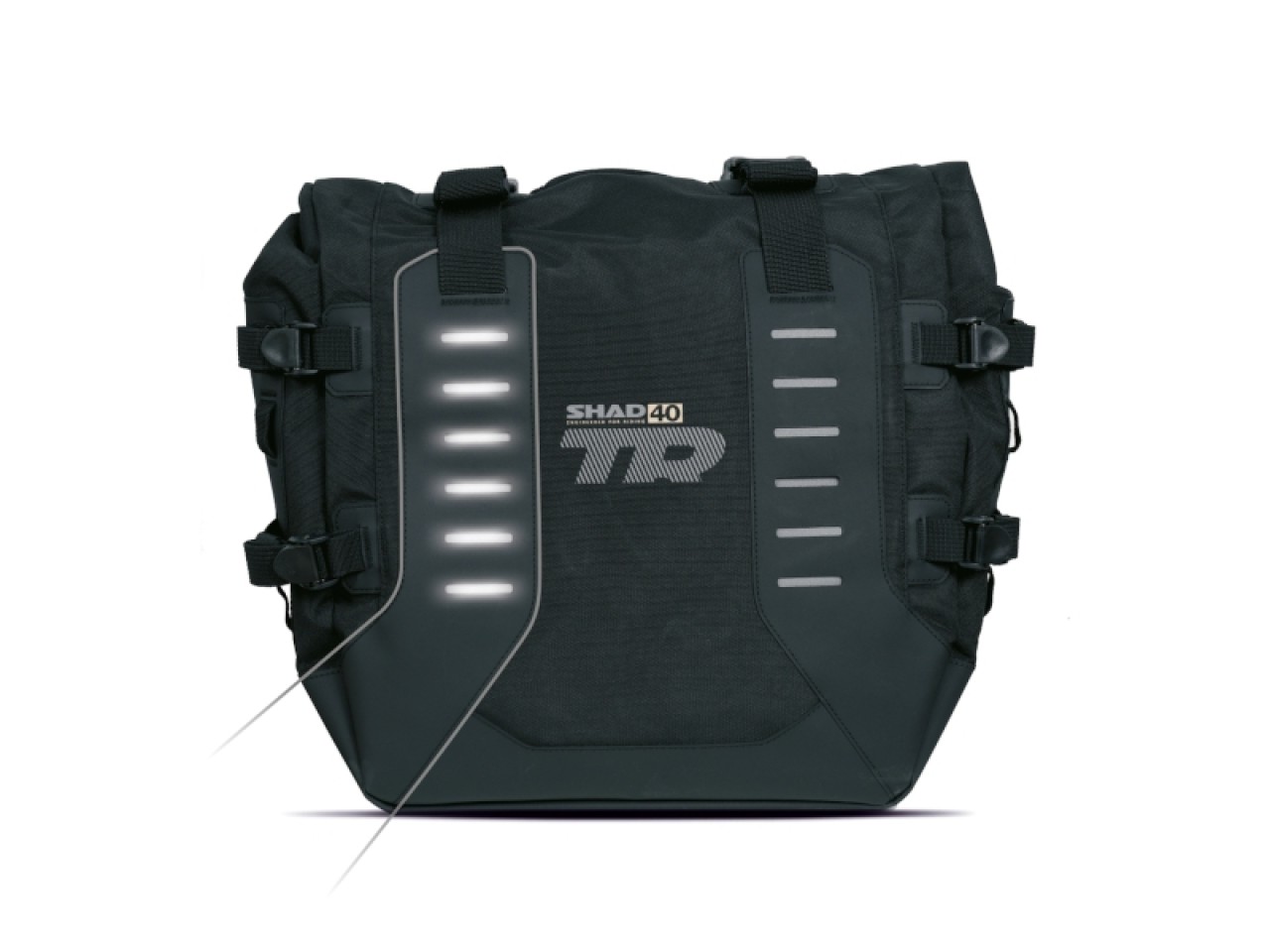Jeu de sacoches latérales Shad Terra Adventure TR40 X0TR401 (2x 32 l), noir 495x418x282 mm
