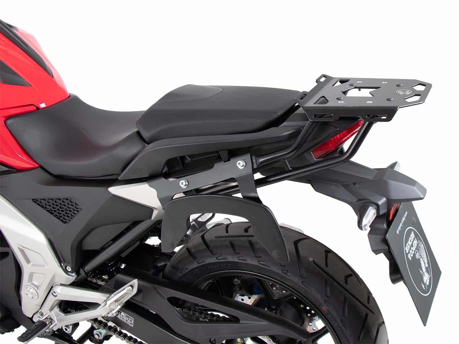 Supports latéraux C-Bow noirs pour Honda NC 750 X /DCT (21-) Hepco & Becker