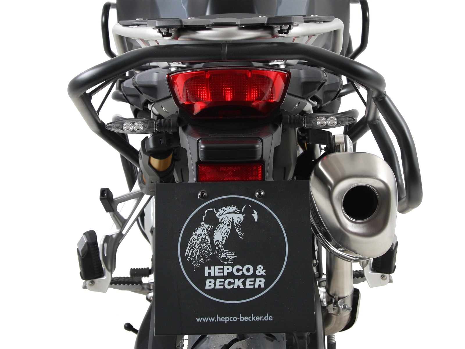 Arceau de protection arrière noir pour BMW F 850 GS (année 18-) Hepco & Becker