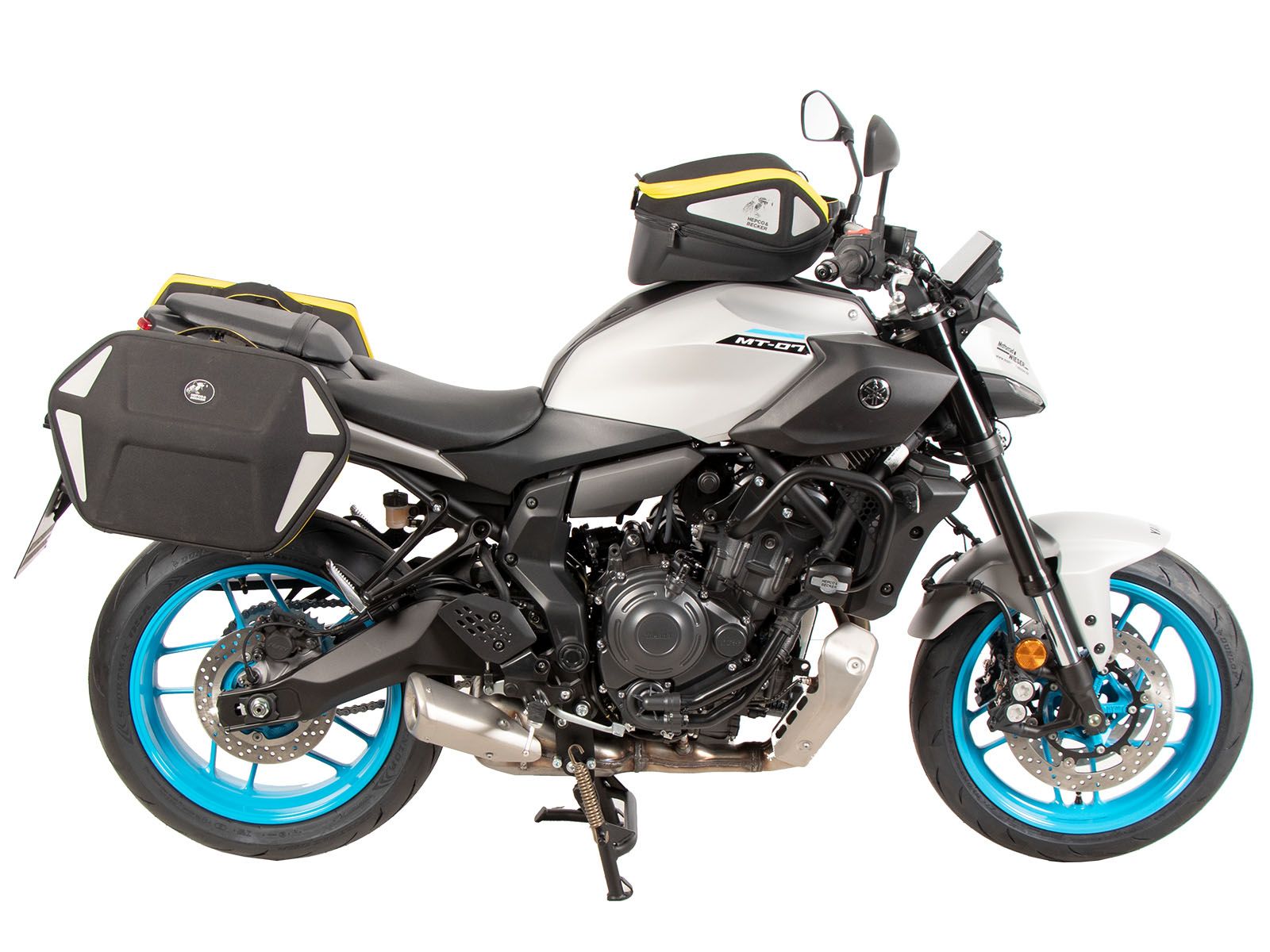 Anneau de réservoir Basic avec unité de fermeture de la sacoche de réservoir pour Yamaha MT-07 / Y-AMT (25- ) Hepco & Becker