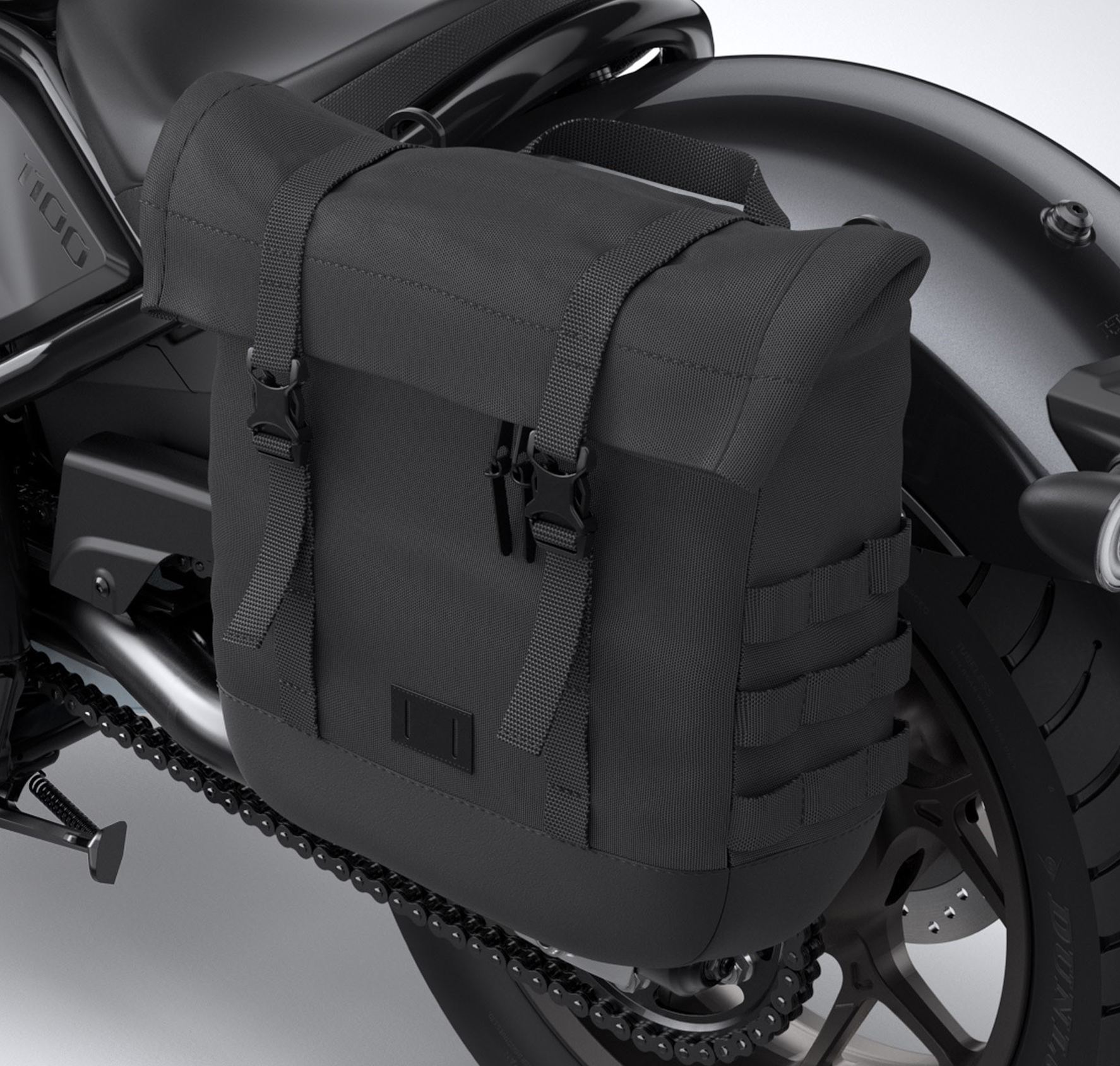 Sacoche de selle gauche 14L originale Honda