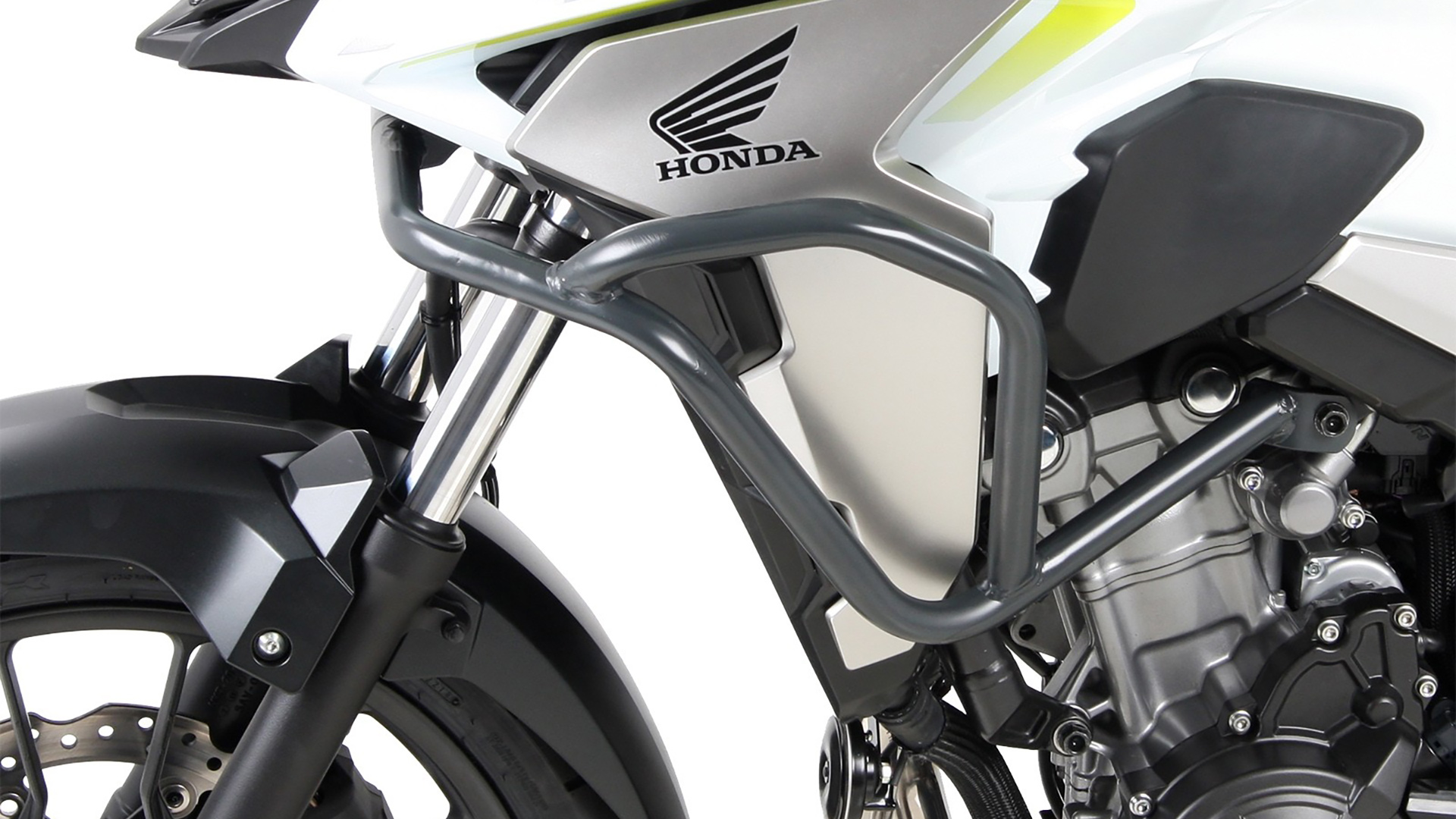 Arceau de protection du réservoir anthracite pour Honda CB 500 X (19-23) Hepco & Becker