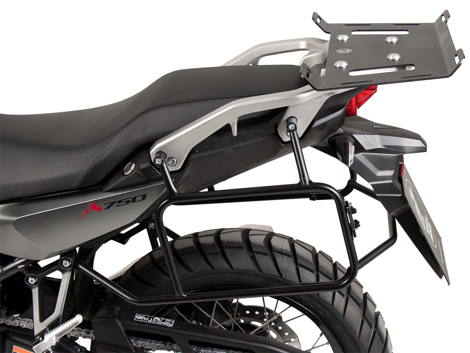 Porte-bagages latéral vissé noir pour Honda XL 750 Transalp (25- ) Hepco & Becker