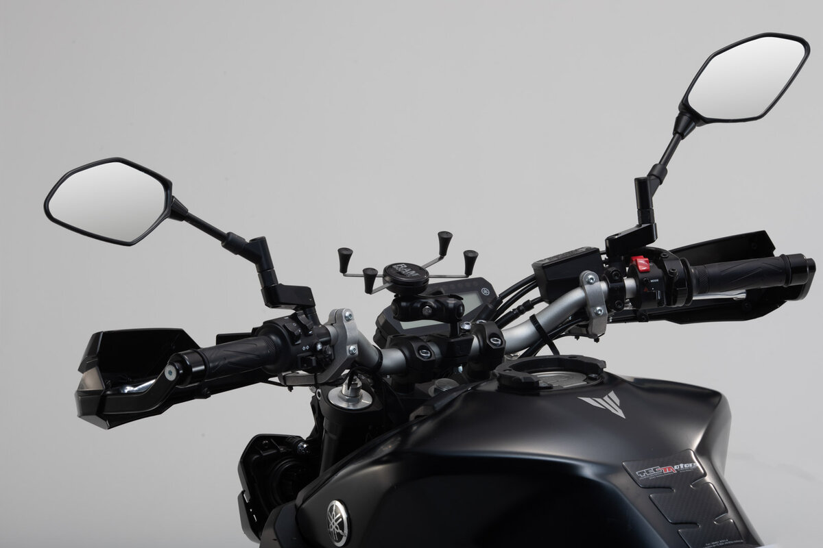 SW-Motech Kit de support Navi X-Grip pour grands smartphones pour Ducati Multistrada 1200 /S /Enduro - SW Motech